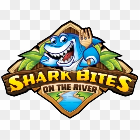 Bites Cotee River Fun - Shark Bites On The River Logo, HD Png Download - sharks logo png