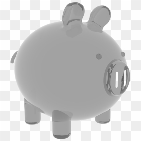 Pig Moneybox Png Clipart Picture - Domestic Pig, Transparent Png - piggy bank icon png
