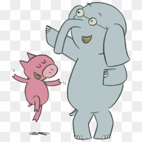 Glencoe Public Library News - Elephant And Piggie Book Characters, HD Png Download - bunny clipart png