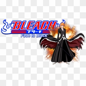Fade To Black Image - Kurosaki Ichigo Bleach Png, Transparent Png - bleach logo png