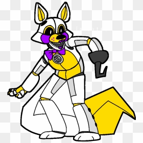 Fnaf Lolbit Cute Arts, HD Png Download - please stand by png