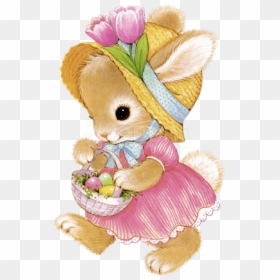 Cute Easter Bunny Clipart, Png Download - Cute Easter Bunnies Clip Art, Transparent Png - bunny clipart png