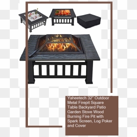 Bbq Fire Pit, HD Png Download - firepit png