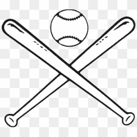 Baseball Clipart Bats Png Freeuse Stock Baseball Bats - Bat And Ball Drawing Easy, Transparent Png - baseball bats png