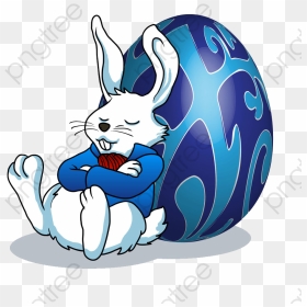 Bunny Clipart Png Transparent - Transparent Background Cute Easter Bunny Clipart, Png Download - bunny clipart png