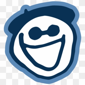 Jake Face Small Die Cut Decal, HD Png Download - wtf face png