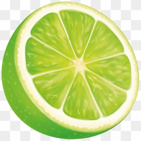 A Sliced Lime Wedge - Sliced Lime, HD Png Download - lime wedge png