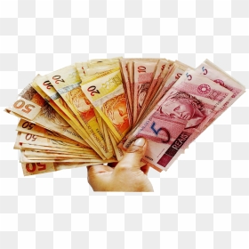 Thumb Image - Lot Of Brazilian Money, HD Png Download - dinheiro png