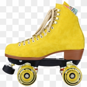 Yellow Roller Skates Transparent, HD Png Download - skater png