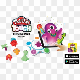Transparent Play Dough Clipart - Play Doh Touch Shape To Life Studio, HD Png Download - play doh logo png