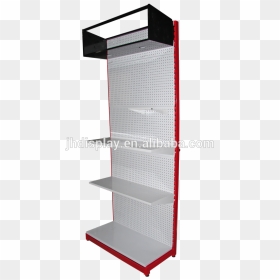 Single Sided Perforated Metal Sheet Display Stand Metal - Shelf, HD Png Download - perforated metal png