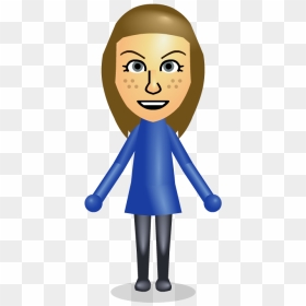 Thumb Image - Abby Wii Sports Png, Transparent Png - mii png