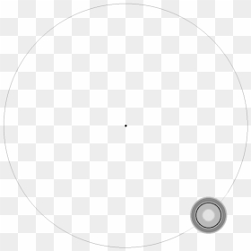 1swasp J1407 And J1407b To Scale - Circle, HD Png Download - saturn rings png