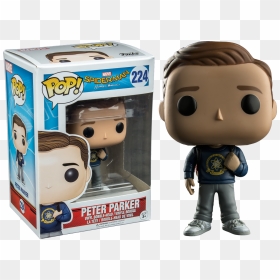 Tony Stark Homecoming Funko Pop, HD Png Download - peter parker png