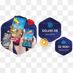 Roblominer, HD Png Download - roblox player png