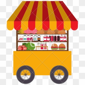Food Cart Icon, HD Png Download - tent icon png