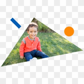 Child Sitting In Garden - Toddler, HD Png Download - child sitting png