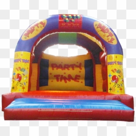 Party Time Bouncy Castle - Inflatable, HD Png Download - party time png