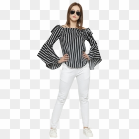Blouse , Png Download - Blouse, Transparent Png - black stripe png