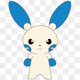 How To Draw Swablu In Steps - Domestic Rabbit, HD Png Download - angry pikachu png