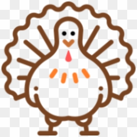 Turkey Run Clip Art - Vegan Black Logo Png, Transparent Png - thanksgiving turkey clipart png