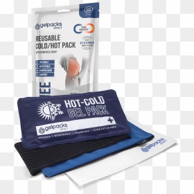 Gelpacksdirect Knee Ice Pack Wrap - Hot Cold Knee Pads, HD Png Download - ice pack png
