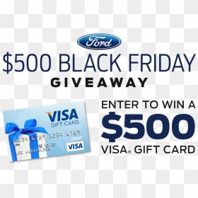 Ford Motor Company, HD Png Download - visa gift card png