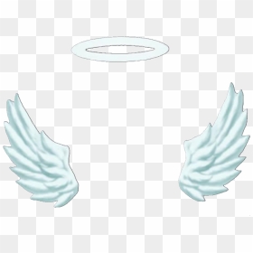 An Overlay For @mochi-yoongi   💗     tags - Snapchat Angel Filter Transparent, HD Png Download - angel wings and halo png