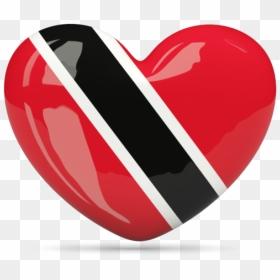 Download Flag Icon Of Trinidad And Tobago At Png Format - Trinidad And Tobago Heart, Transparent Png - trinidad flag png