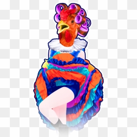 All You Gotta Do Is Just Dance - Illustration, HD Png Download - monkey emoji with flower crown png