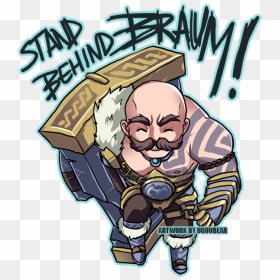 Braum Chibi , Png Download - League Of Legends Braum Png, Transparent Png - braum png