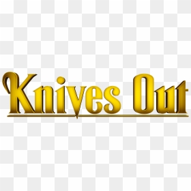 Knives Out Logo, HD Png Download - mystery person png