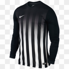 Nike Football Shirt Striped Division L/s Black/white - Nike Striped Division Iii Jersey, HD Png Download - black and white stripes png