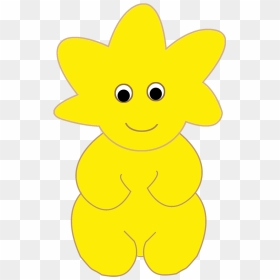 Yellow Sun Baby - Yellow Sun Smiling Yellow Sun, HD Png Download - cute sun png