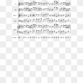 Dog Song Undertale - Sheet Music, HD Png Download - undertale dog png