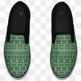 Transparent Christmas Pattern Png - Slip-on Shoe, Png Download - christmas pattern png