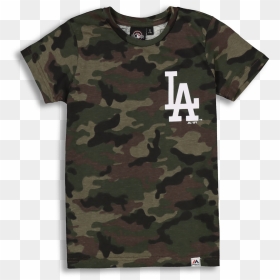 Blue La Dodgers T Shirt, HD Png Download - los angeles dodgers logo png