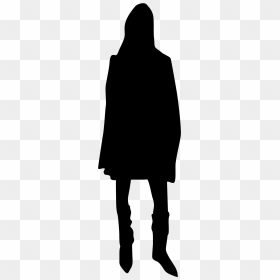 Silhouette Woman Clip Art - Silhouette, HD Png Download - woman walking silhouette png
