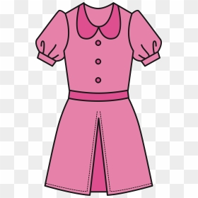 Dress Clipart Clipart Pink Dress - Pink Dress Clipart, HD Png Download ...