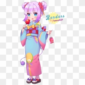 Render Kanna Kamui - Kanna Kamui Kimono, HD Png Download - kanna kamui png