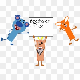 Lizzy The Tiger Google Baby Bach Goanimate Png Characters - Hey Duggee Png Goanimate Characters, Transparent Png - goanimate logo png