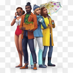 The Sims - Sims 4 Seasons Sims, HD Png Download - the sims 4 png