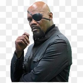 Samuel L Jackson Png, Transparent Png - nick fury png