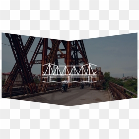 Truss Bridge, HD Png Download - bridge vector png