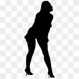 Woman Silhouette 56 Clip Arts - Silhouette, HD Png Download - woman standing silhouette png