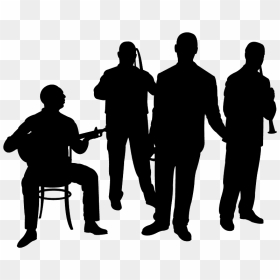 Jazz Band, HD Png Download - band silhouette png