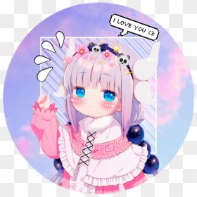 My First Request From @joshes Uwu I Hope You Like It - Aesthetic Anime Girl Edit, HD Png Download - kanna kamui png