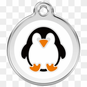 Red Dingo Dog Id Tag Penguin Small - Red Dingo Tags, HD Png Download - dingo png