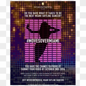 Poster, HD Png Download - miami skyline silhouette png