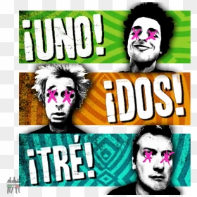 Uno Dos Tre - Uno Dos Tres Green Day Album, HD Png Download - green day logo png